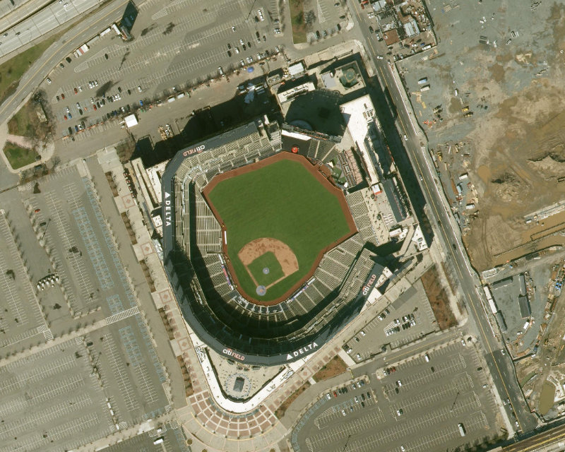 Citi Field vue satellite