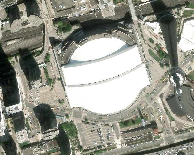 Rogers Centre vue satellite