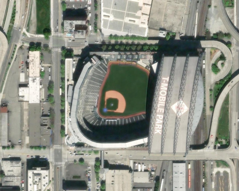 T-Mobile Park vue satellite