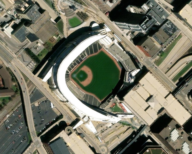 Target Field vue satellite